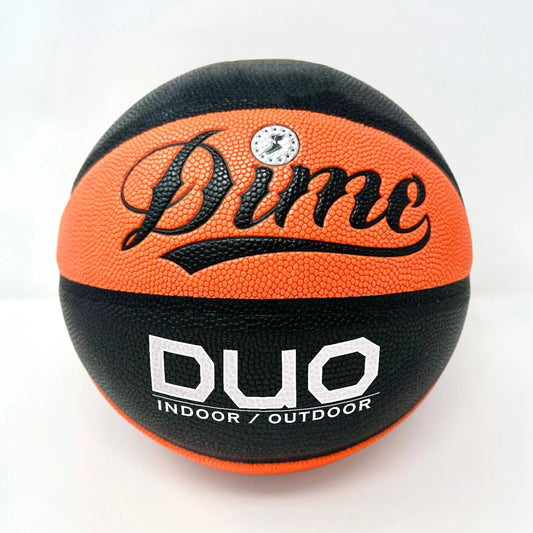 Dime DUO Indoor / Outdoor Basketball (Black/Orange)