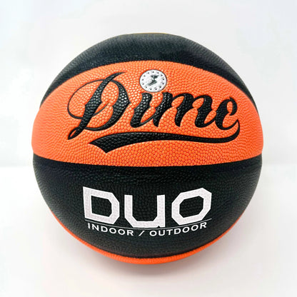 Dime DUO Indoor / Outdoor Basketball (Black/Orange)
