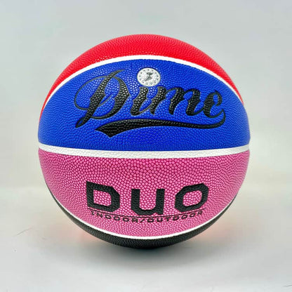 Dime DUO Outdoor Basketball (Multi Colored)